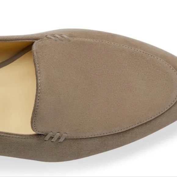 Sarah Flint Rosie Loafer in Taupe Suede Size 11 NWOT - Picture 2 of 10